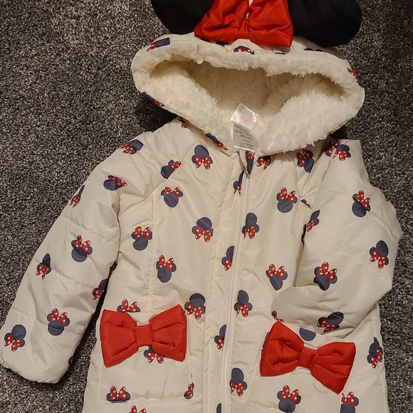 Lil girls size 2t Minnie Mouse Jacket - Picture 3 of 4
